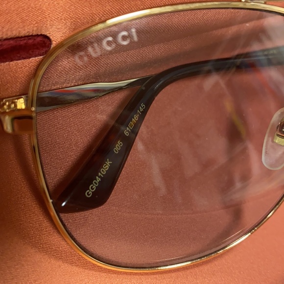 gucci foldable aviators